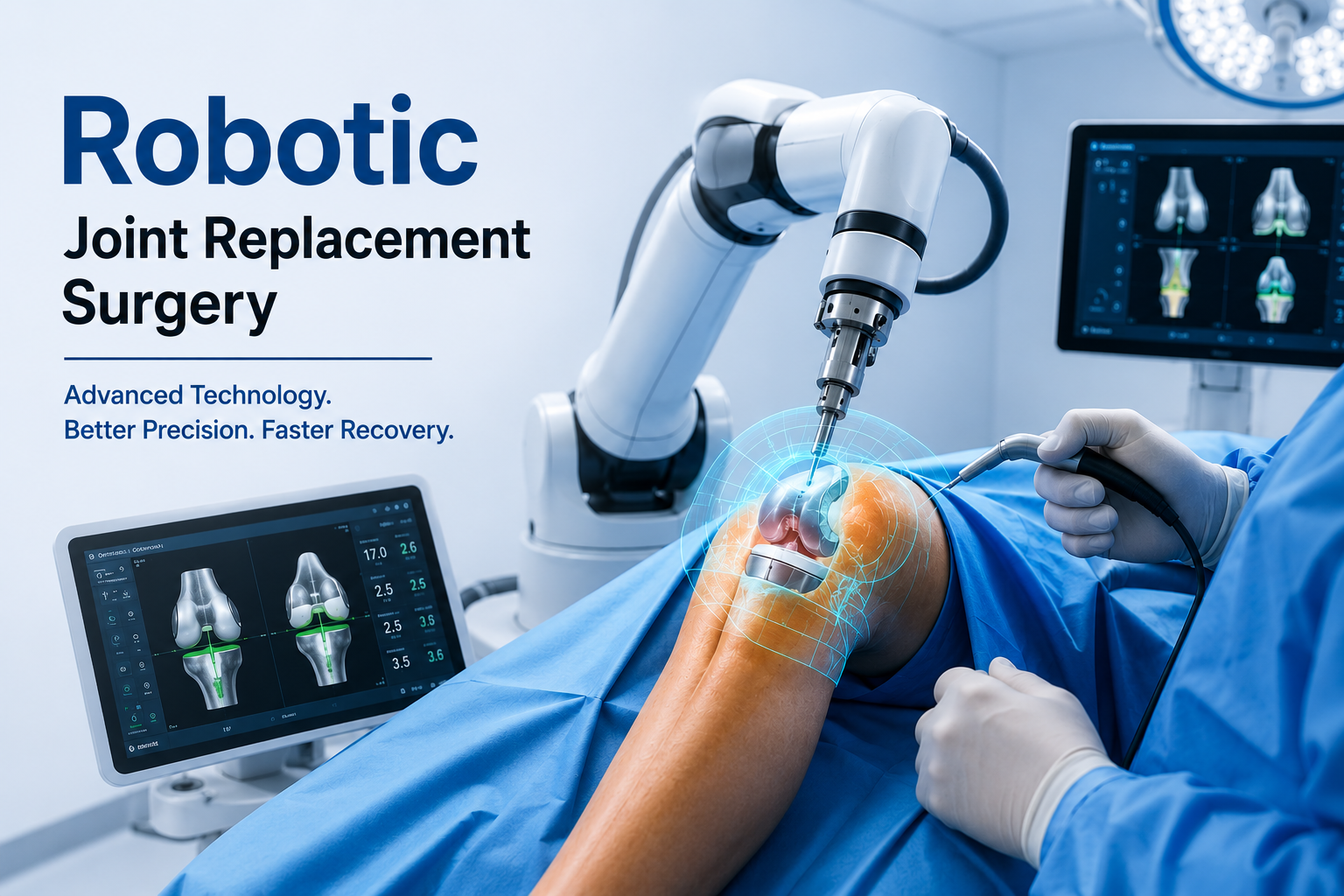 Robotic Joint Replacement Surgery: Advanced Precision for a Pain-Free Life