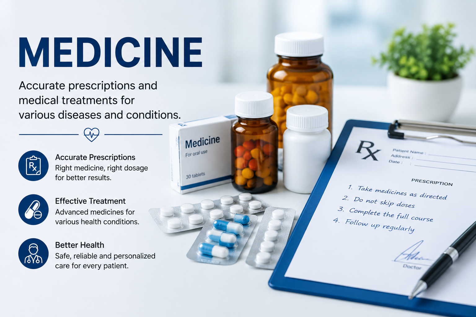 Medicine: The Foundation of Effective Treatment and Better Health